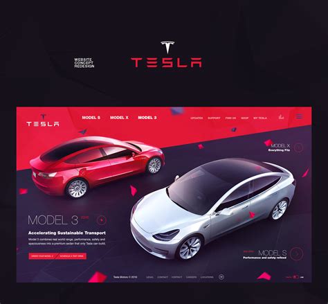 tesla official website.